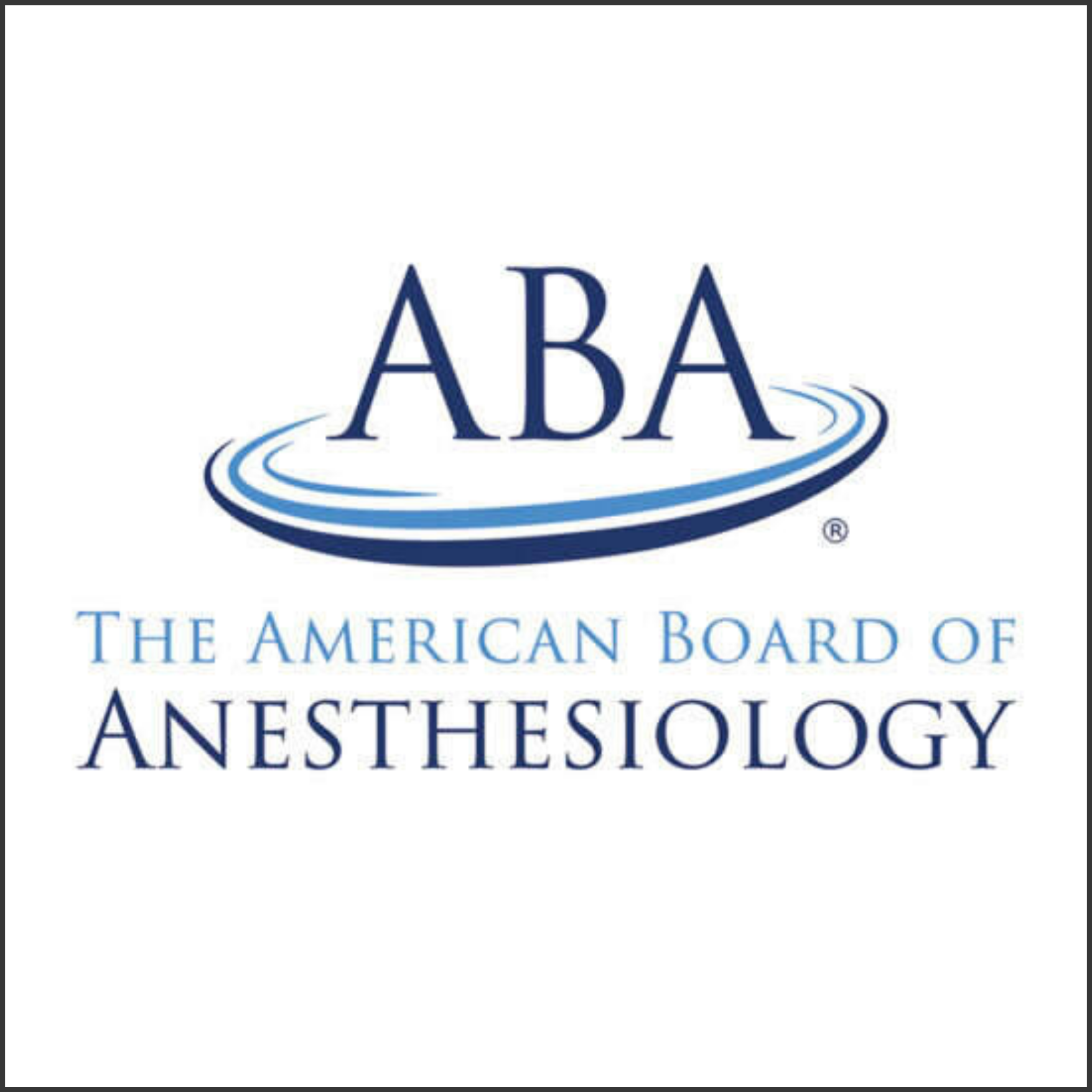 American Board of Anesthesiology logo