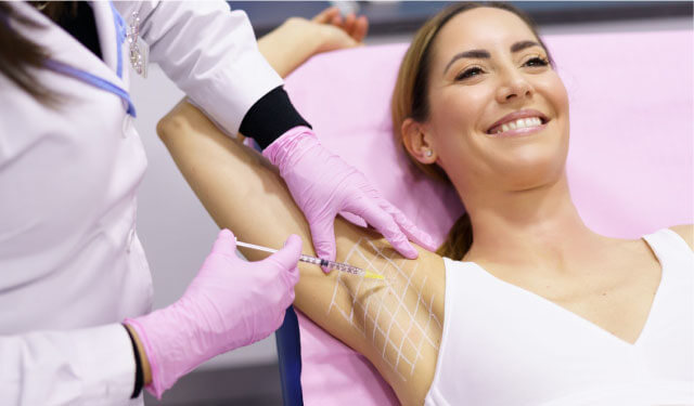 OMNI SCULPT MD Medical Spa explains how we use Botox to fight excessive sweating.